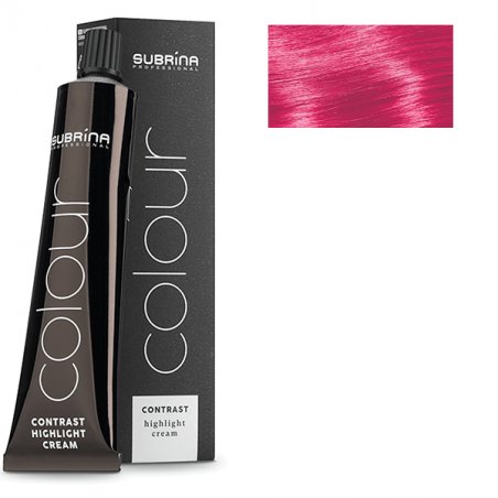 Vopsea de par pentru suvite Subrina Professional Contrast Colour Magenta, Magenta, 60ml