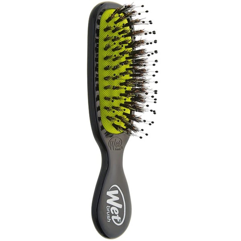 Perie pentru par Wet Brush Mini Shine Enhancer Black