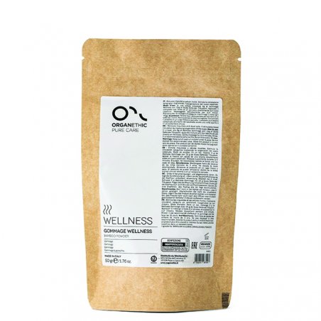 Exfoliant Pentru Scalp Si Corp Organethic Wellness Gommage Bamboo Powder, Toate Tipurile De Par Si Piele, 50gr