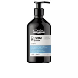 Sampon L`Oreal Professionnel Serie Expert Chroma Creme Blue Dyes, Par maro deschis, 500ml
