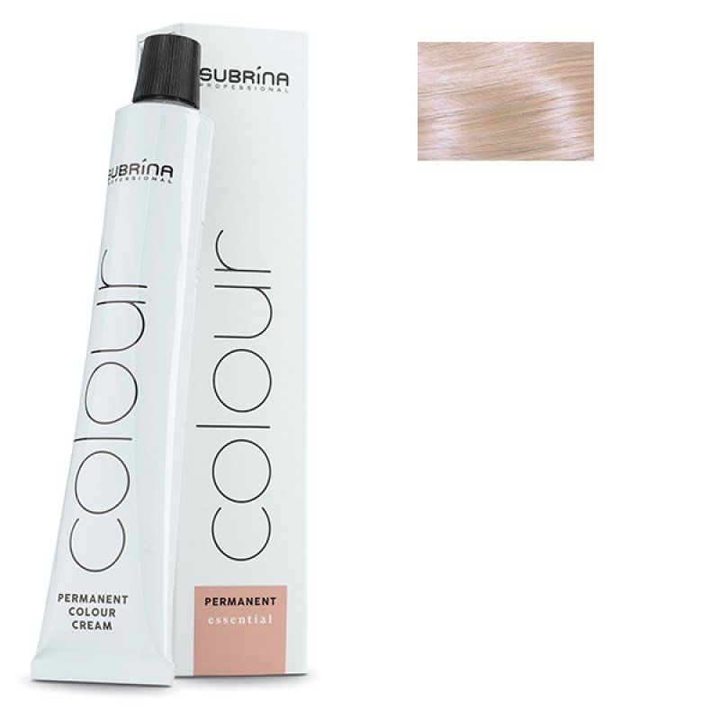Vopsea de par permanenta Subrina Professional Essential Colour 10/36, Blond Deschis Nisipiu, 100ml