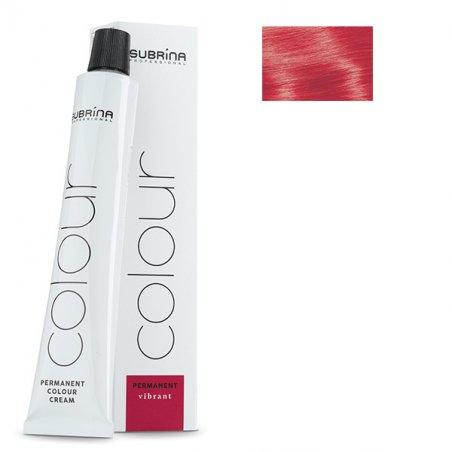 Vopsea de par permanenta Subrina Professional Vibrant Colour 9/5, Blond Foarte Deschis Rosu, 100ml