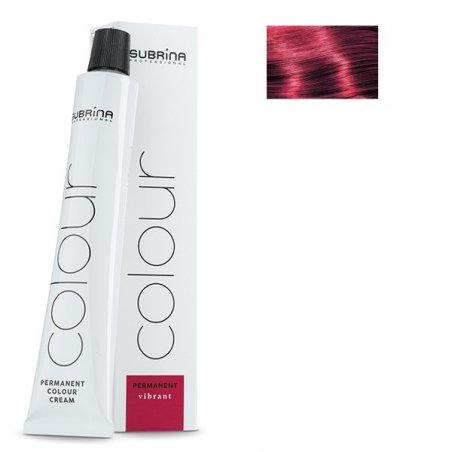 Vopsea de par permanenta Subrina Professional Vibrant Colour 9/56, Blond Foarte Deschis Visiniu, 100ml