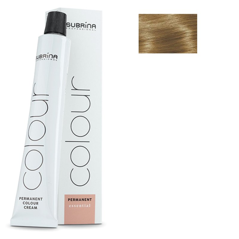 Vopsea de par permanenta Subrina Professional Essential Colour 8/8, Blond Deschis Mat, 100ml