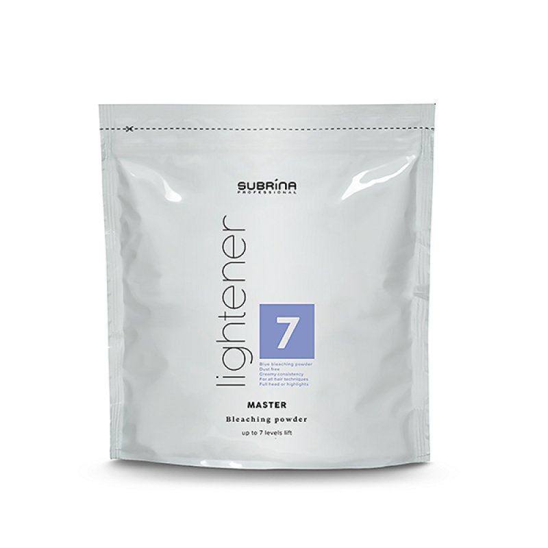Pudra decoloranta Subrina Professional Lightener Master Rezerva, 7 Nivele, 500gr
