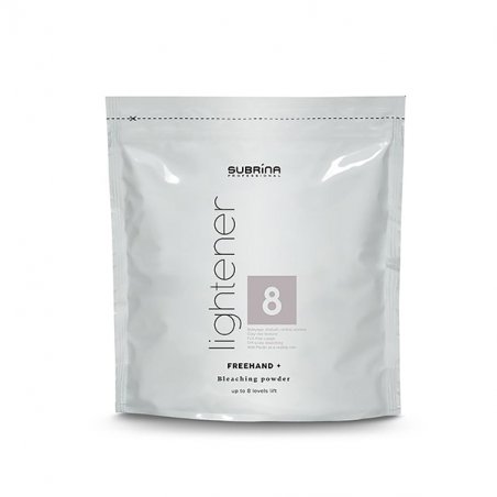 Pudra decoloranta Subrina Professional Lightener Freehand, 8 Nivele, 400gr