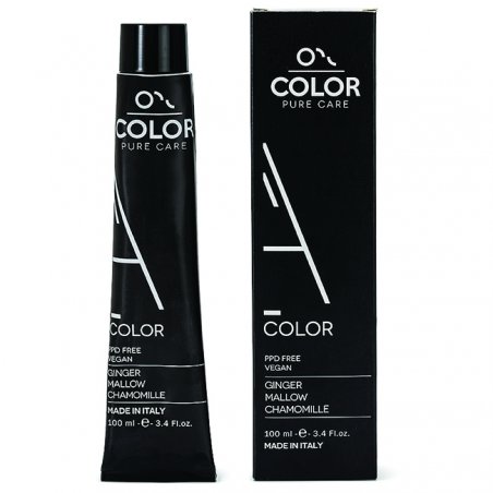 Vopsea Permanenta Organethic A-Color 5.4, Maro Luminos Cupru, 100ml