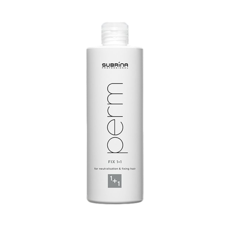 Lotiune neutralizanta si fixatoare pentru permanent Subrina Professional Perm Fix 1 1, 450ml