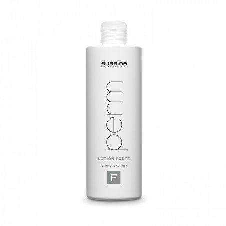 Lotiune pentru permanent Subrina Professional Perm Forte, Par gros/greu de ondulat, 450ml
