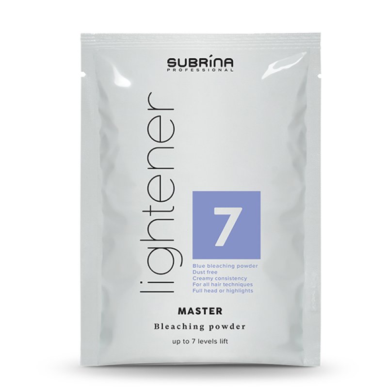 Pudra decoloranta Subrina Professional Lightener Master Rezerva, 7 Nivele, 50gr