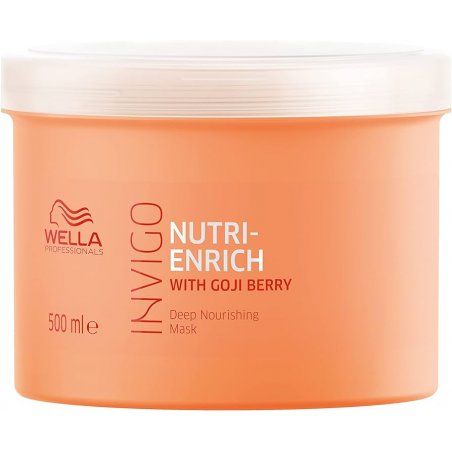 Masca pentru par uscat si deteriorat Wella Professionals Invigo Nutri Enrich, 500 ml