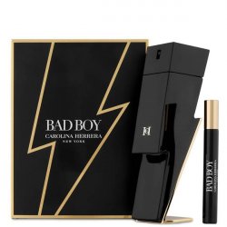 Set Carolina Herrera Bad Boy, Barbati, Eau De Toilette 100ml Eau De Toilette 10ml