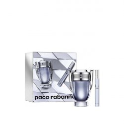 Set Paco Rabanne Invictus, Barbati, Eau De Toilette 100ml Eau De Toilette 20ml
