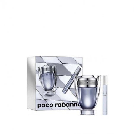 Set Paco Rabanne Invictus, Barbati, Eau De Toilette 100ml Eau De Toilette 20ml