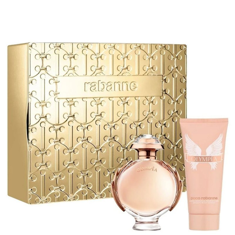 Set Paco Rabanne Olympea, Femei, Eau De Parfum 80ml Lotiune Corp 100ml