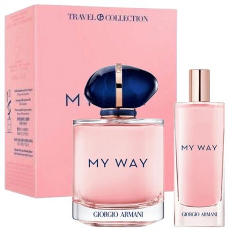 Set Armani My Way, Femei, Eau De Parfum 90ml Eau De Parfum 15ml