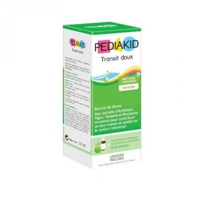PEDIAKID Soft Transit Syrup Regulating Digestion with Agave Nectar and Fiber Comfort 125ml