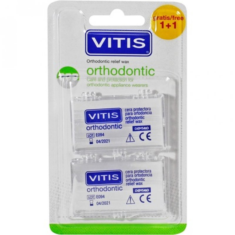 Dentaid Vitis Orthodontic Wax Strips 10 Pieces