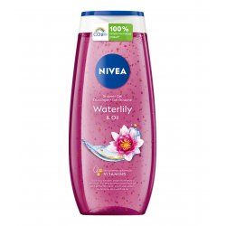 NIVEA Waterlily & Oil Shower Gel 250ml pH Neutral with Nourishing Oil Beads