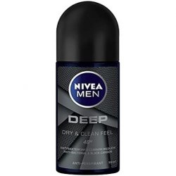 Nivea Men Deep Roll-On Deodorant 50 ml