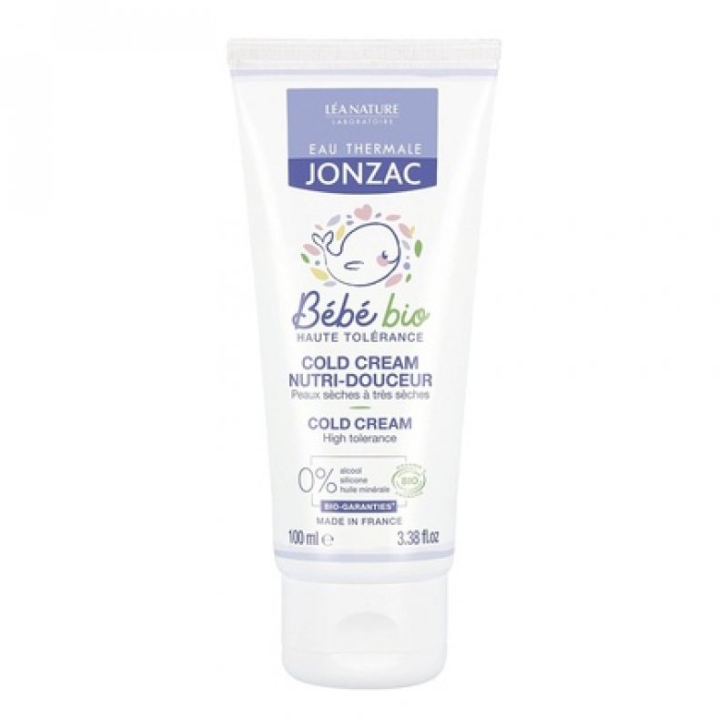 Eau Thermale Jonzac Organic Cosmetic Baby Care Nutri-Gentle Cold Cream 100ml