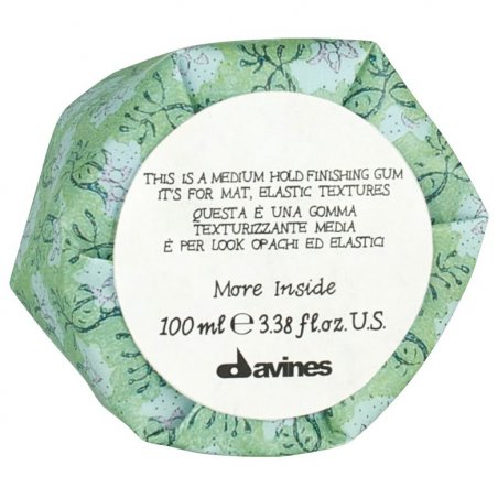 Davines Medium Hold Finishing Gum Gel pour les cheveux Unisexe 100 ml