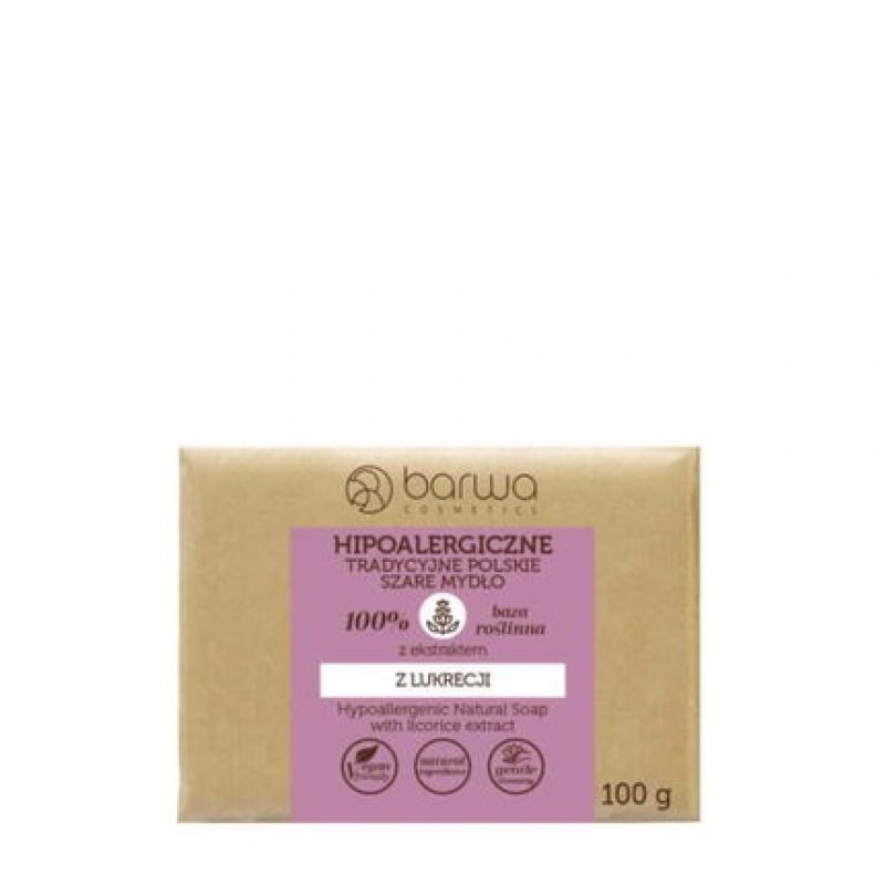 Barwa Hypoallergenic Traditional Polish Gray Soap with Extract