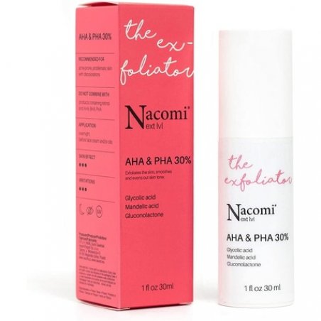 NACOMI Acid Peeling AHA PHA 30% 30ml - Effective Exfoliation and Skin Tone Correction