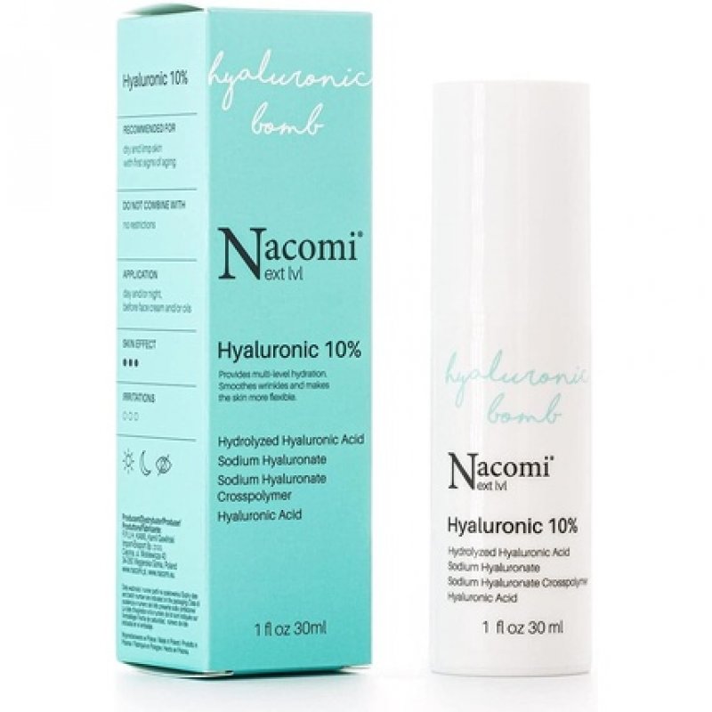 Nacomi Next Level Hyaluronic Bomb with 10% Hyaluronic Acid 30ml