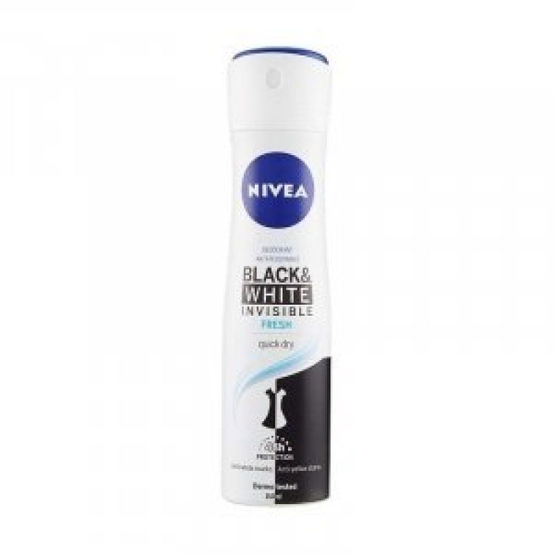 NIVEA BLACK & WHITE FRESH Femmes Déodorant spray 150 ml 1 pièce(s)