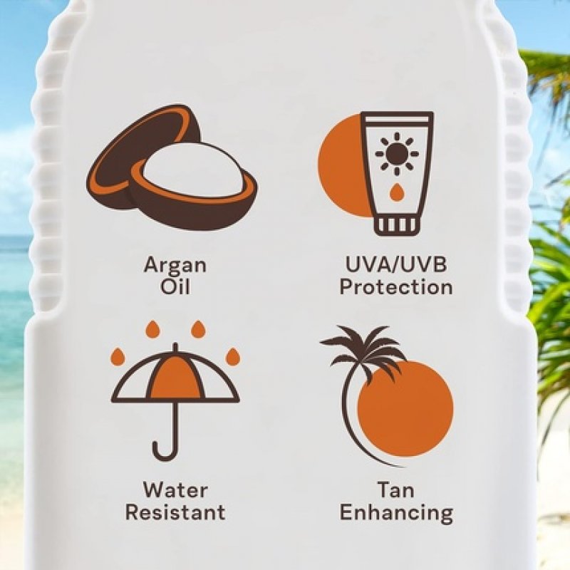 Malibu Spf 15 Bronzing Tanning Oil With Argan Oil 200ml