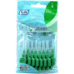 TEPE Interdental Brushes 0.8mm Green 8 Pieces