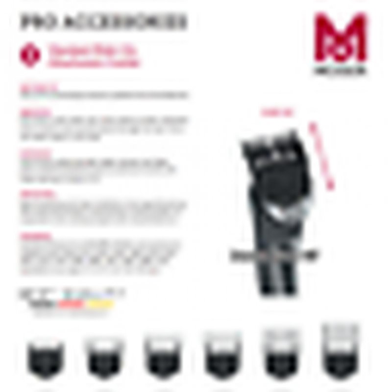 Moser Slide-On Attachment Comb Set 3-25mm 1802-7000