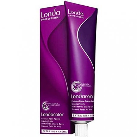 Londa Permanent Hair Colour Cream, 8/45 Light Blond Copper Red, 60 Ml