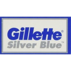 7 O'clock Double Edge Razor Blades Silver Blue 100 Count