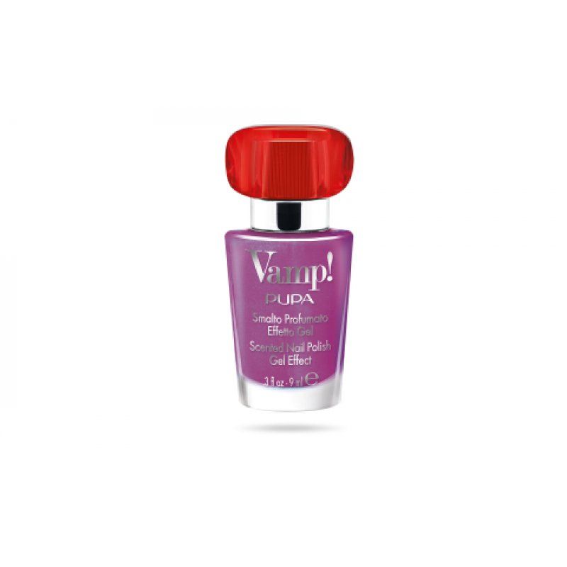 PUPA Milano Vamp! Scented Nail Polish Gel Effect vernis à ongles 9 ml Violet