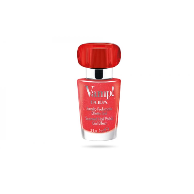Pupa Vamp! Scented Gel Effect Nail Polish 213 Pop Coral