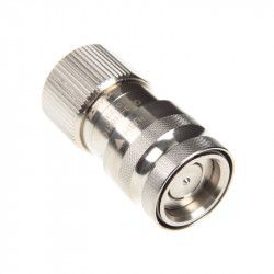 Koolance compatible QD3 Schnellverschluss gerade weiblich auf 16/10mm - no-spill, silber