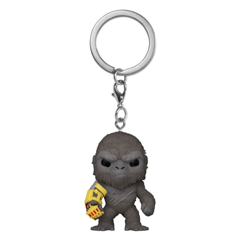 Godzilla vs. Kong 2 présentoir porte-clés Pocket POP! Vinyl Kong w/Mechanical Arm 4 cm (12)