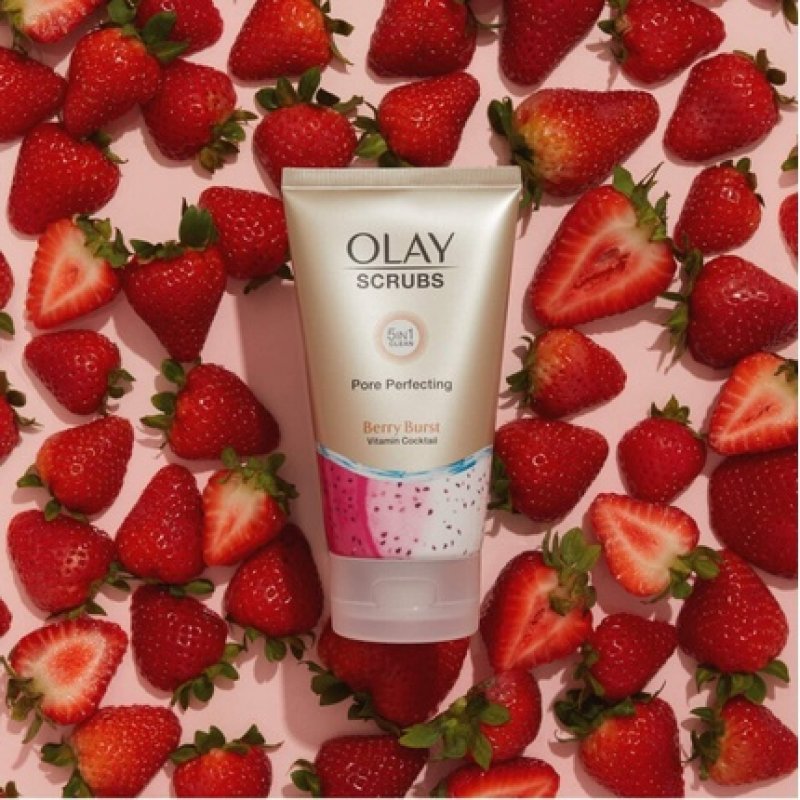 Olay Pores Perfecting Exfoliating Cleanser Berry Burst 150ml