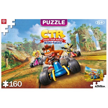 KIDS: CRASH TEAM RACING NITRO-FUELED PUZZLES - 160