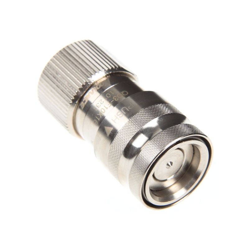 Koolance compatible QD3 Schnellverschluss gerade weiblich auf 16/10mm - no-spill, silber