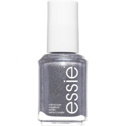 Essie Cosmetics Glitters 2018 Collection Stay Up Slate Dark Grey Glitter Nail Polish 13.5ml