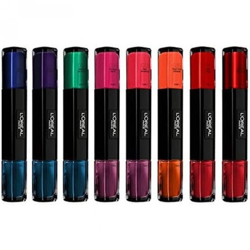 L'Oréal Paris Infallible Gel Nail Polish Duo 05 Irresistible Bonbon 21 Always a Lady - Pack of 2