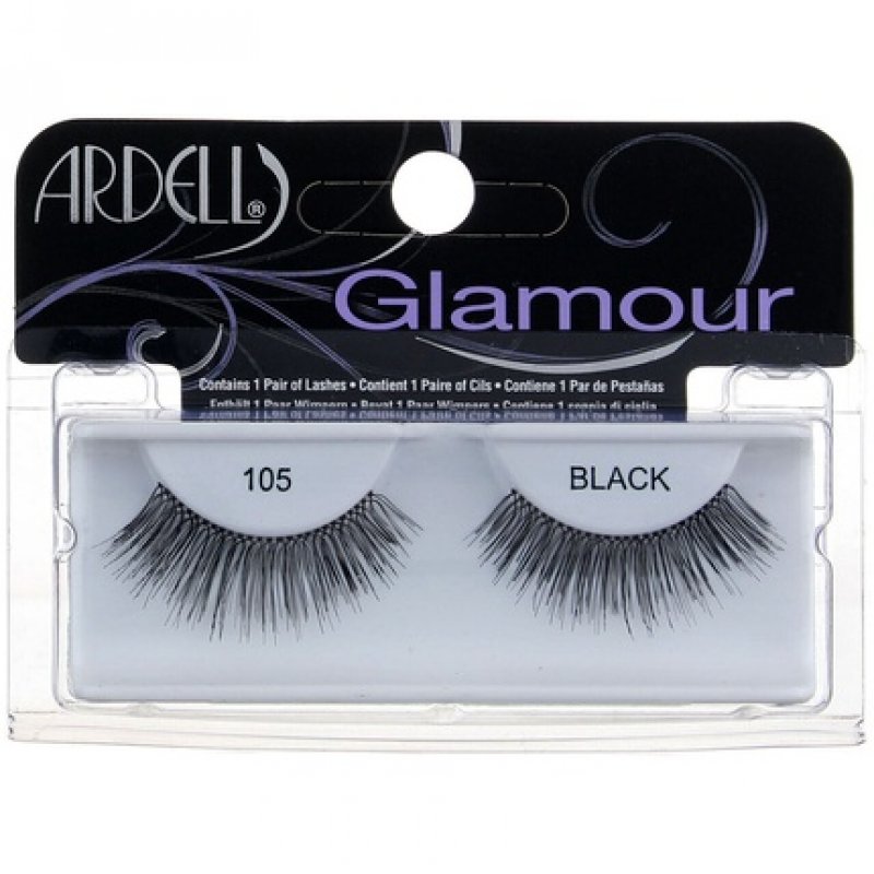Ardell Glamour False Eyelashes Pair 105 Black