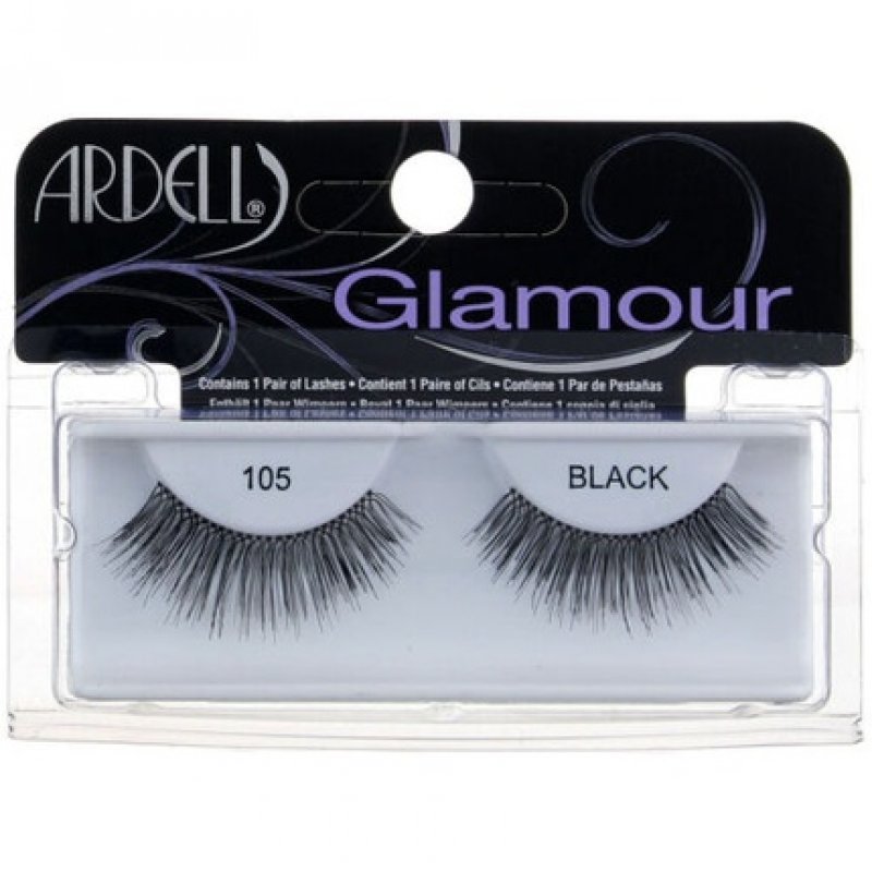 Ardell Glamour False Eyelashes Pair 105 Black