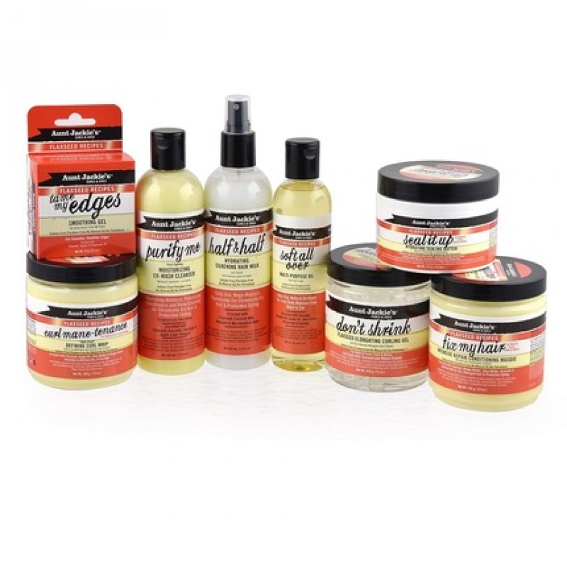 Aunt Jackie's Flaxseed Recipes Fix My Hair Intensive Repair Conditioning Masque 15 Ounce Jar