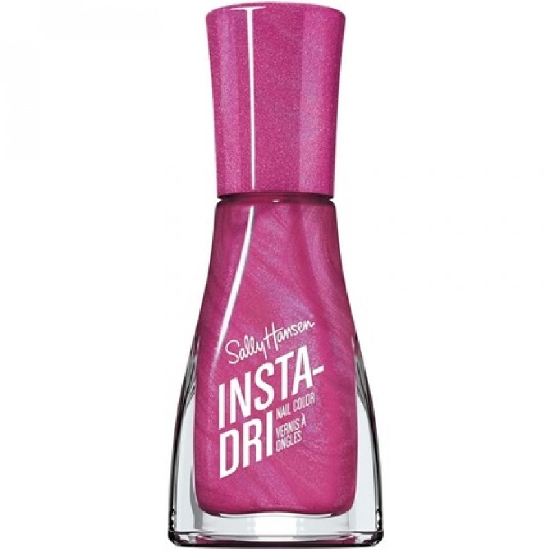 Sally Hansen Insta-Dri 1 Stroke-1 Coat-Done Nail Polish 9.17ml Flashy Fuschia