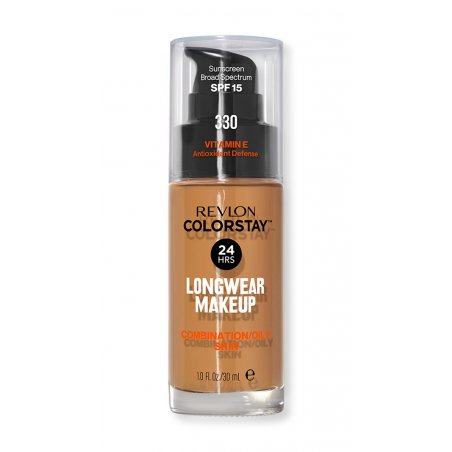 Revlon ColorStay Longwear Makeup for Combination/Oily Skin SPF15 30 ml Flacon pompe Liquide 330 Natural Tan