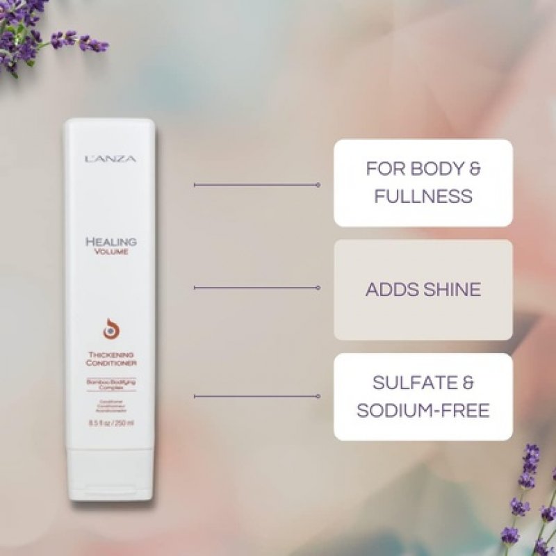 L'ANZA Healing Volume Thickening Conditioner 250ml